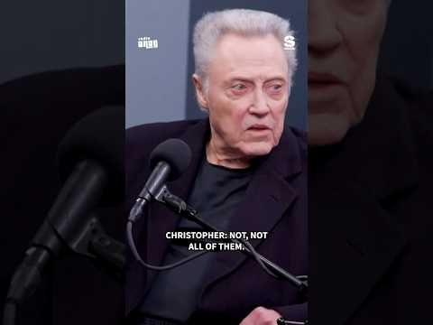 Christopher Walken watches 'Severance' on DVD