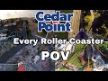 EVERY Roller Coaster At Cedar Point POV