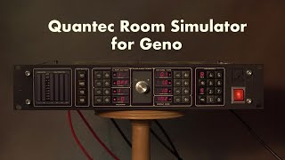 Video thumbnail for Quantec Room Simulator for Geno by foleytronics fx repair