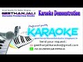 SANDIYARE SANDIYARE KARAOKE VIRUMANDI SHERAY GHOSHAL GEETHANJALI KARAOKE STUDIO