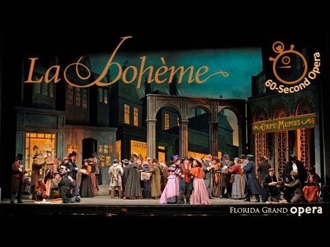 La bohème, 60-second opera - Florida Grand Opera