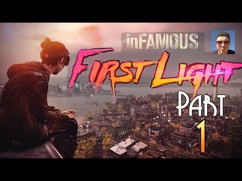 inFamous First Light Gameplay Part 1 Intro Walkthrough Let's Play PS4 1080p HD