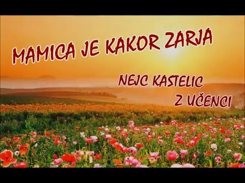 Mamica je kakor zarja - Orkester Nejca Kastelica