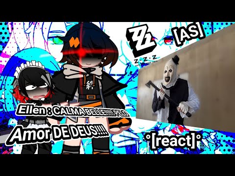Zenless zona zero/Z.Z.Z react to you're in a slasher movie°{gacha club/🇧🇷}°[As] belle