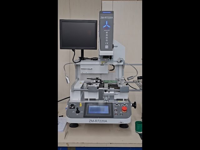 ZM-R7220A BGA Rework Station Demo