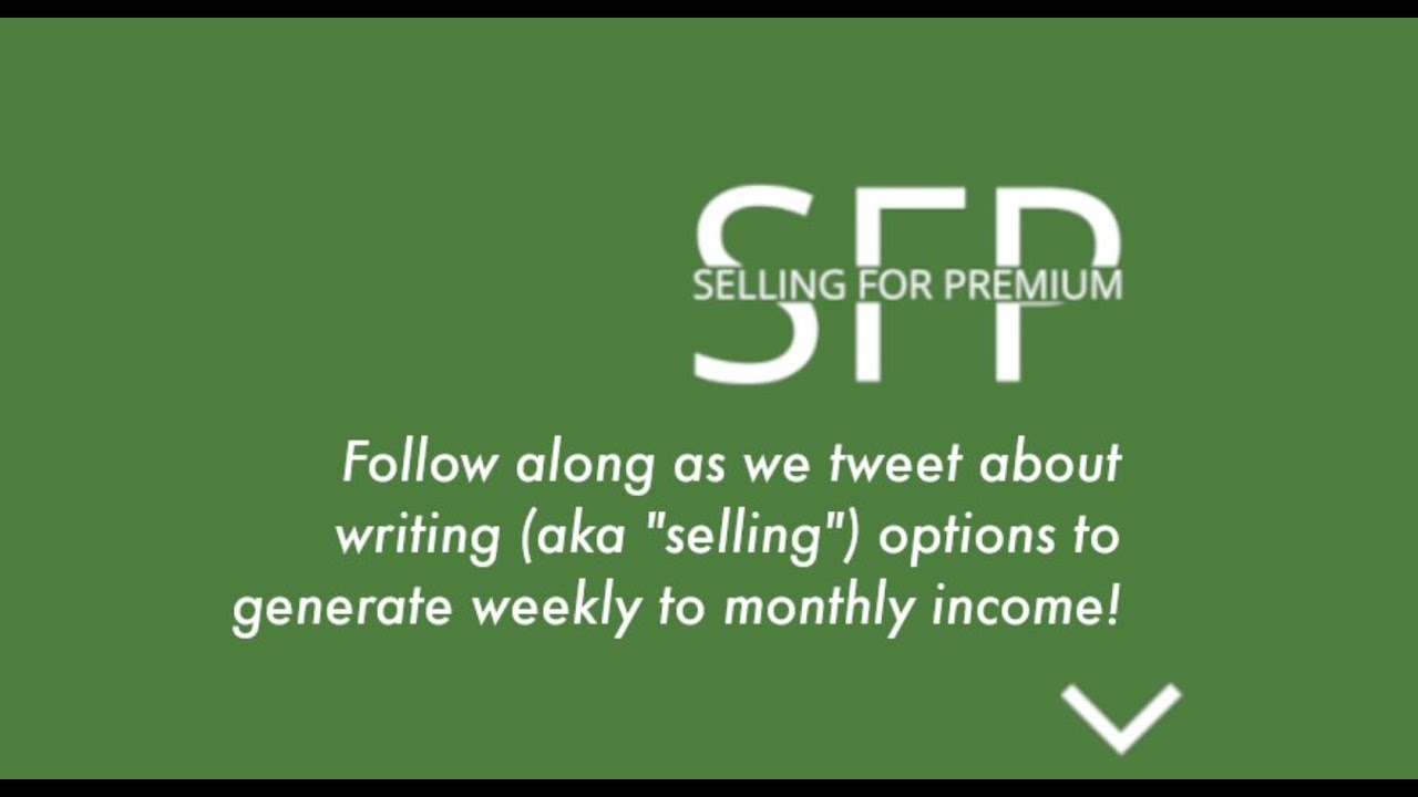 Selling For Premium talks selling for premium.