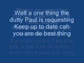 Sean Paul - Ever Blazin' Lyrics On Screen 