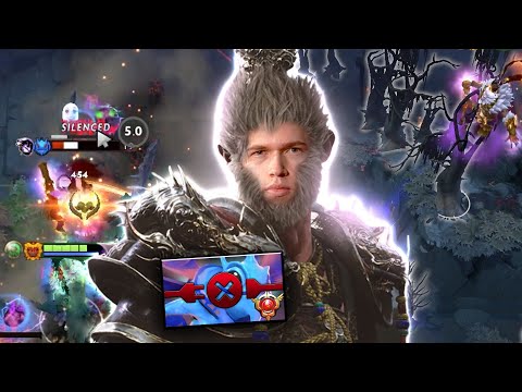 Grandmaster PUCK meets Topson Monkey King and this happens 🙉