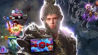 Grandmaster PUCK meets Topson Monkey King and this happens 🙉