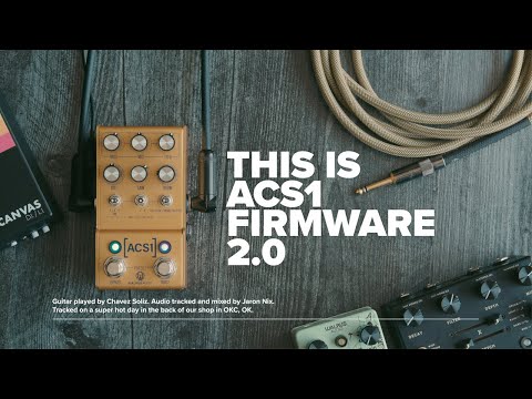 Walrus Audio Mako ACS1 Amp + Cab Simulator 2021 - 2024 - Gold image 7