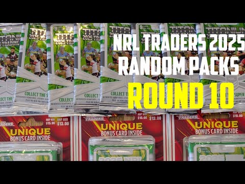 NRL Traders 2025 - Random Packs - titanium, rebel starters and random retail Rd 10