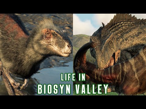 LIFE IN BIOSYN VALLEY: Episodes 12-23 COMPILATION [4k] - Jurassic World Evolution 2