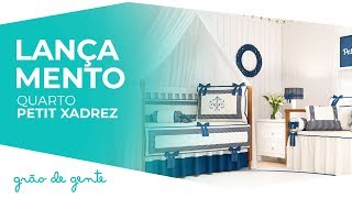 Quarto de Bebê Petit Xadrez - Grão de Gente