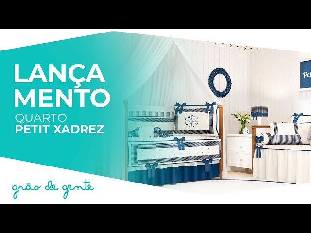 Quarto de Bebê Petit Xadrez - Grão de Gente