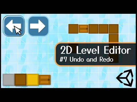 InGame Tilemap Editing - Part 7: The Build History - Undo & Redo Steps - Unity Tutorial