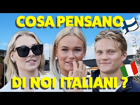 COSA i FINLANDESI PENSANO degli ITALIANI? DOMANDE a HELSINKI: solo STEREOTIPI? (Vivere in Finlandia)