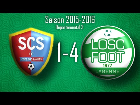 SCS FC D - Labenne OSC B - Saison 2015-2016, Départemental 3