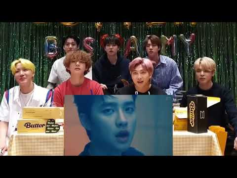 BTS reaction to EXO 엑소 'Don't fight the feeling' MV