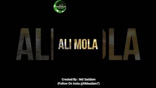 Ya Ali Maola Husain (Muharram Whatsapp Status Video)