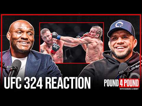 UFC 324 REACTION: Justin vs. Paddy WAR,  O’Malley’s Win, What’s Next for the Divisions | Pound4Pound