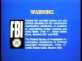 1980 Blue FBI Warnings 1978 Walt Disney Home Entertainment Logo HQ