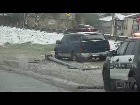 10-26-20, Icy Roads Cause Accidents, Amarillo TX
