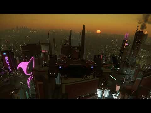 VTOL landing in Star Citizen, alpha 3.6 PTU