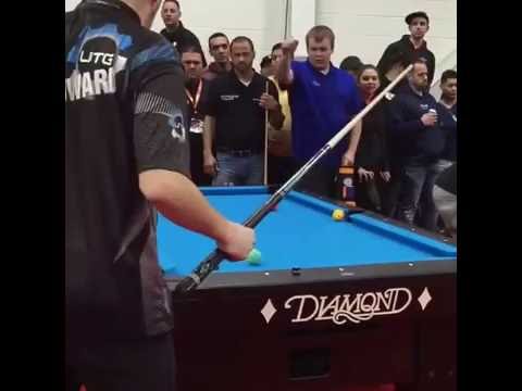 In the Action Room at the 2016 super Billiards Expo.