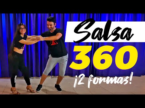 Do you know the 2 ways to do 360 in #salsa?