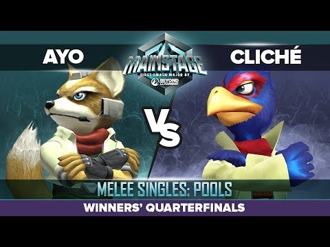 Ayo vs cliché - Winners' Quarterfinals: Melee Singles Pools - Mainstage | Fox vs Falco