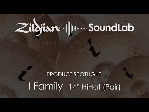 Zildjian I Family Hi-Hat Cymbal Pair, 14" image 2