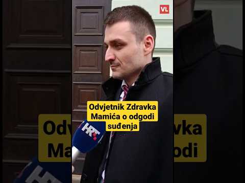 Filip Glavaš, odvjetnik Zdravka Mamića: "Ako nema uvjeta za održavanje rasprave, sud mora odgoditi"