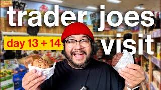 going to trader joes & opening mail 🎄 vlogmas day 13 & 14