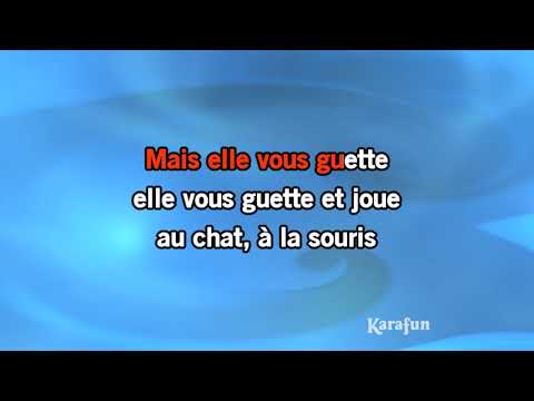 Karaoké L'indifférence - Gilbert Bécaud *