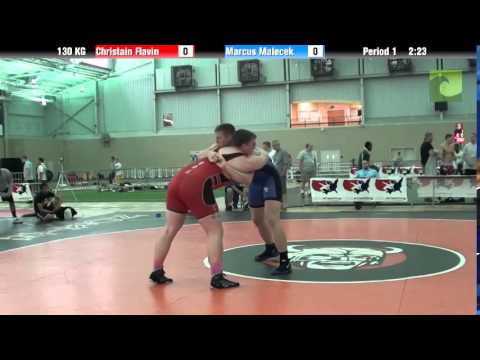 Greco 130 KG Christain Flavin vs. Marcus Malecek