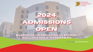 BLOSSOMS INTERNATIONAL SCHOOL PERIWINKLE || Main Road, Nallagandla || #admissionsopen  #new #school