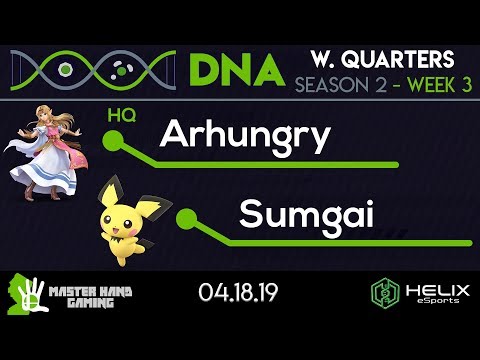 DNA 2.3 - HQ | Arhungry (Joker, Zelda) vs Sumgai (Pichu) - W Quarterfinals