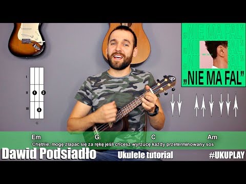 Dawid Podsiadło - Nie Ma Fal Ukulele Tutorial #UKUPLAY