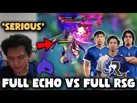 FULL ECHO MEETS FULL RSG PH IN A RANK GAME BEFORE MPL...🤯🤯
