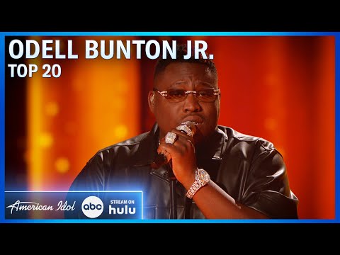 Odell Bunton Jr.: "The Door" Cover Of Teddy Swims Song - American Idol 2024