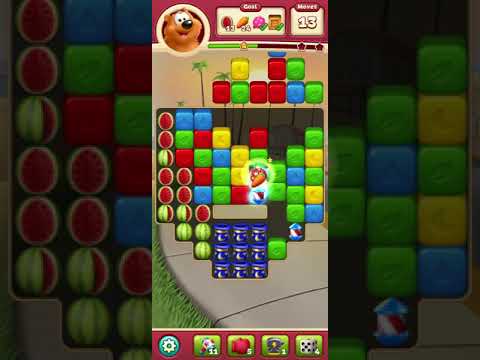 Toon Blast Level 3244 - NO BOOSTERS