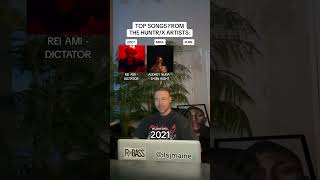 Top Songs From The HUNTR/X Artists: REI AMI, AUDREY NUNA & EJAE #shorts #huntrx #music