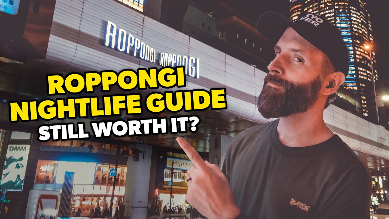 Discover Roppongi's Vibrant Nightlife: An Enthralling Video Guide.