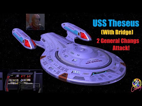 USS Theseus (With Bridge) VS 2 General Changs - Star Trek Starship Battles
