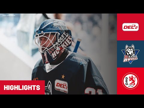 DEL2: EC Kassel Huskies vs. Düsseldorfer EG | Highlights