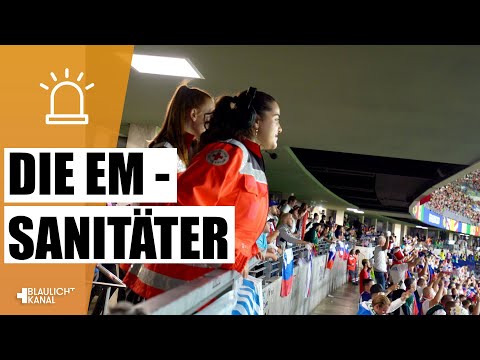 Wir Retten die EM! Hinter den Kulissen im Stadion! DRK
