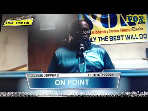 A Repeat edition of the ON Point Program (aired on Feb. 16th 2024)