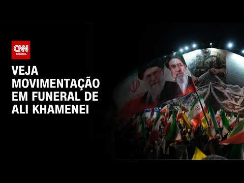 CNN acompanha cortejo fúnebre do líder supremo iraniano | BASTIDORES CNN