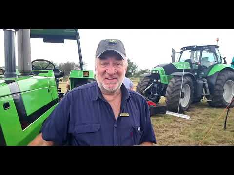 Deutz-Fahr ondersteuning stalletjie by Hertzogville Landboufees 2022