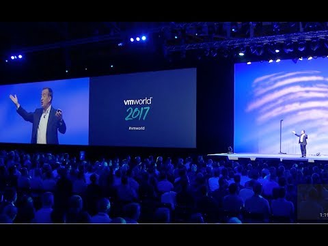 VMworld 2017 Europe - General Session Day 1